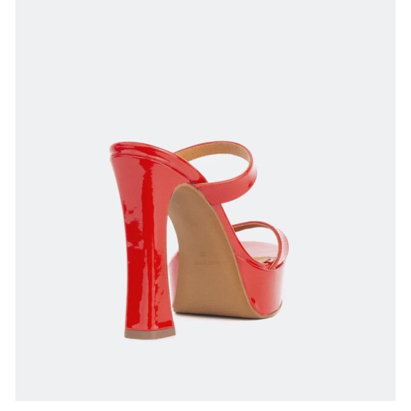 L’INTERVALLE - size 40 - vibes red patent / verni rouge heels - Picture 3 of 9